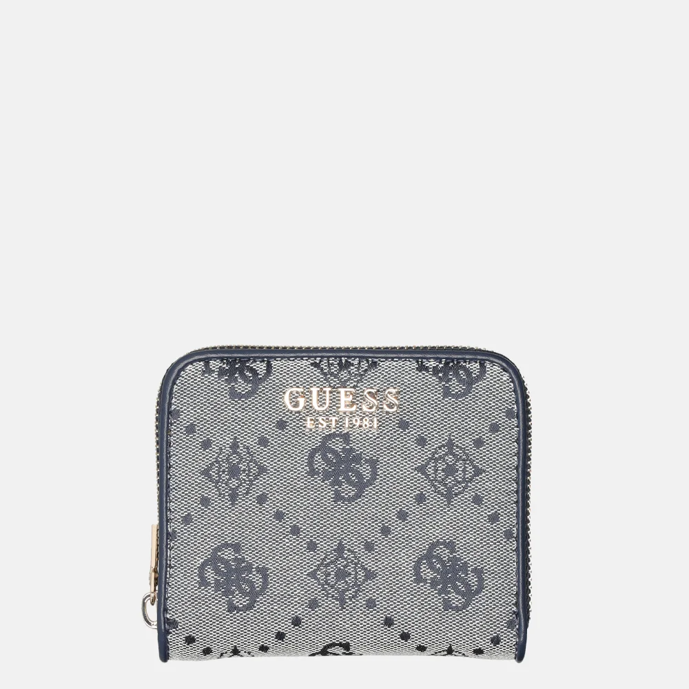 Guess portemonnee blauw